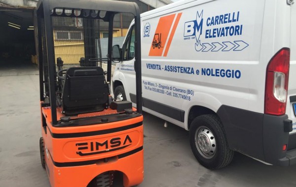 Carrello elevatore fimsa elettronico motore nuovo