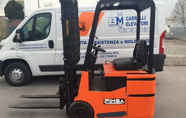 Carrello elevatore fimsa elettronico motore nuovo